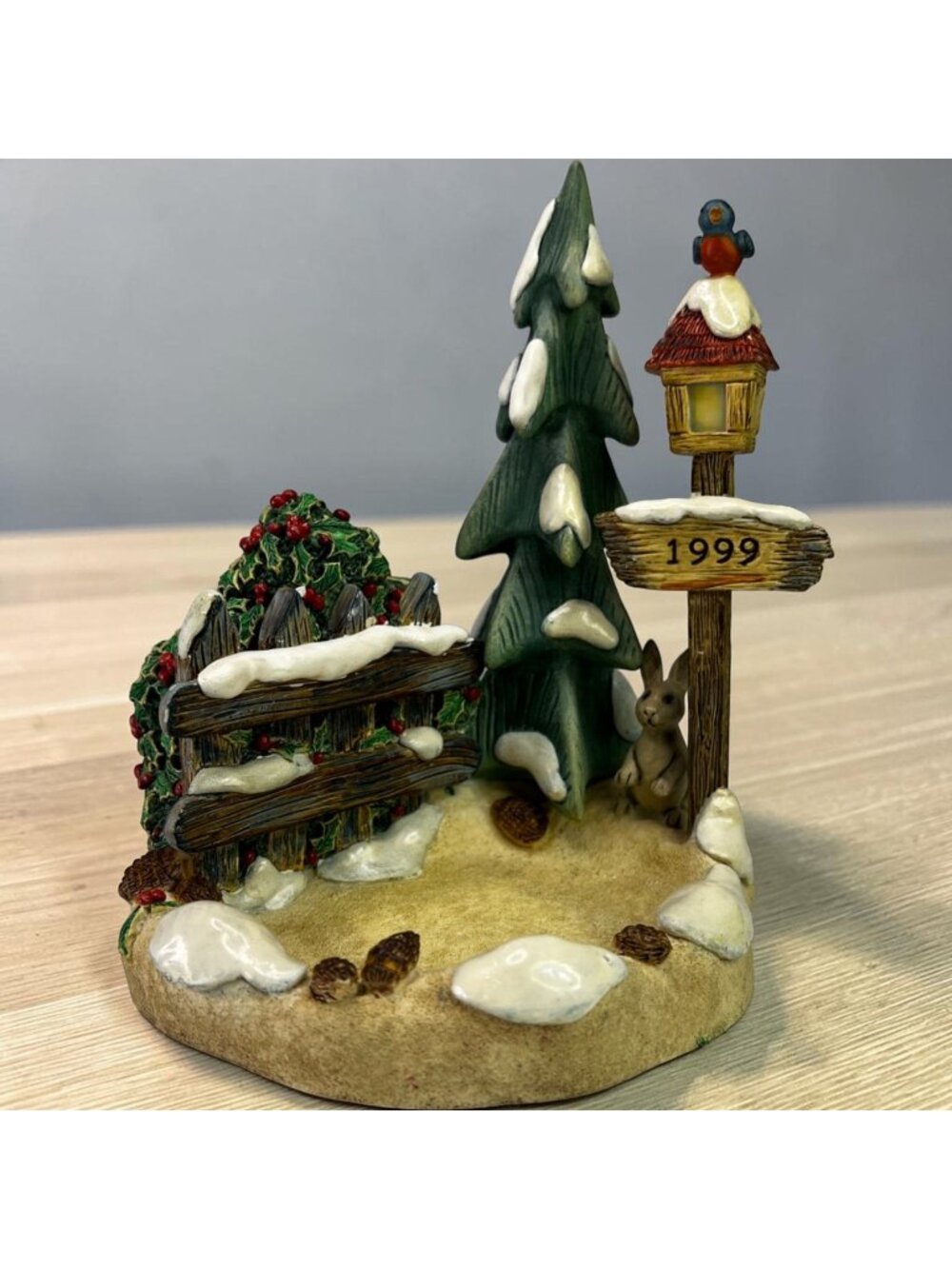 Goebel "Season Finale" Vintage HummelScapes Display With COA From 1999